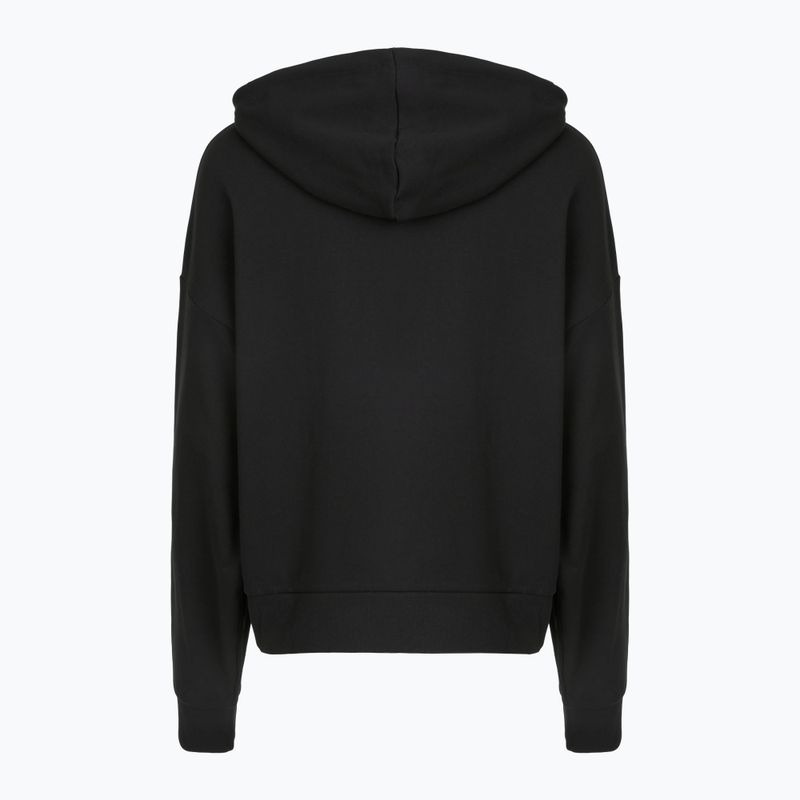 Dres damski EA7 Emporio Armani Train Visibility Zip black/silver 4