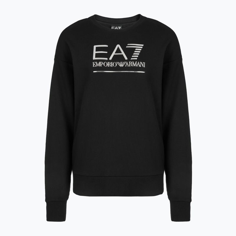 Bluza damska EA7 Emporio Armani Train Visibility black/silver