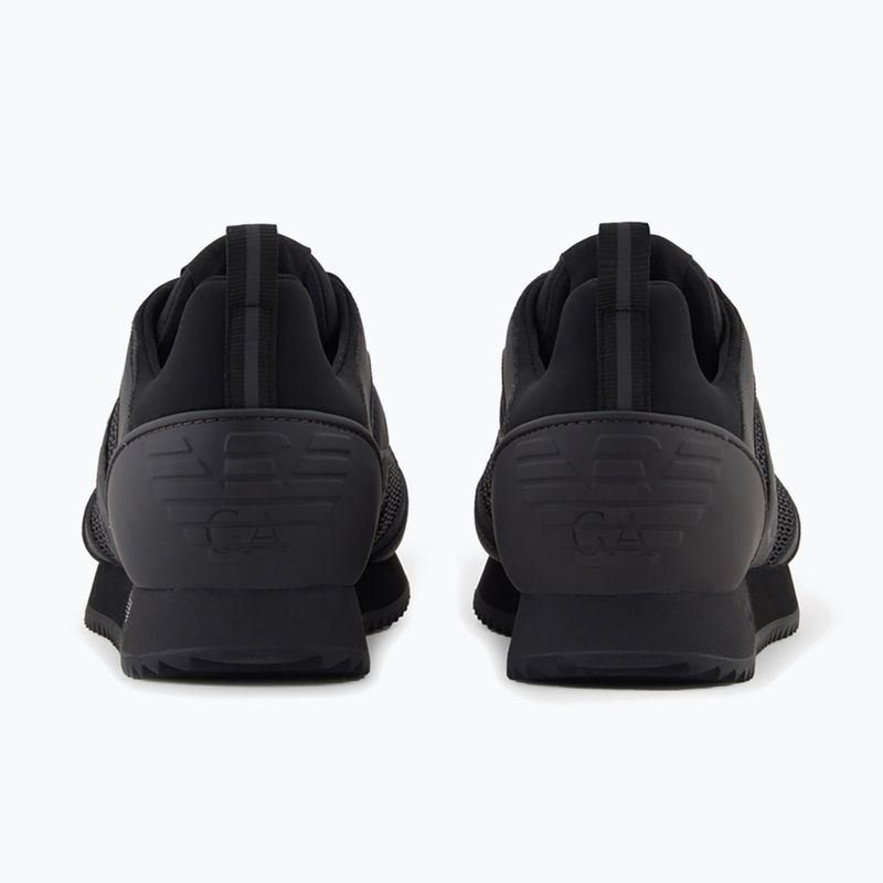 Buty EA7 Emporio Armani Black & White Laces black/asphalt 10