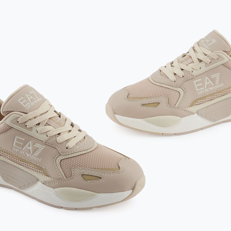 Buty EA7 Emporio Armani Ace Runner New cement/almond milk/light gold 13