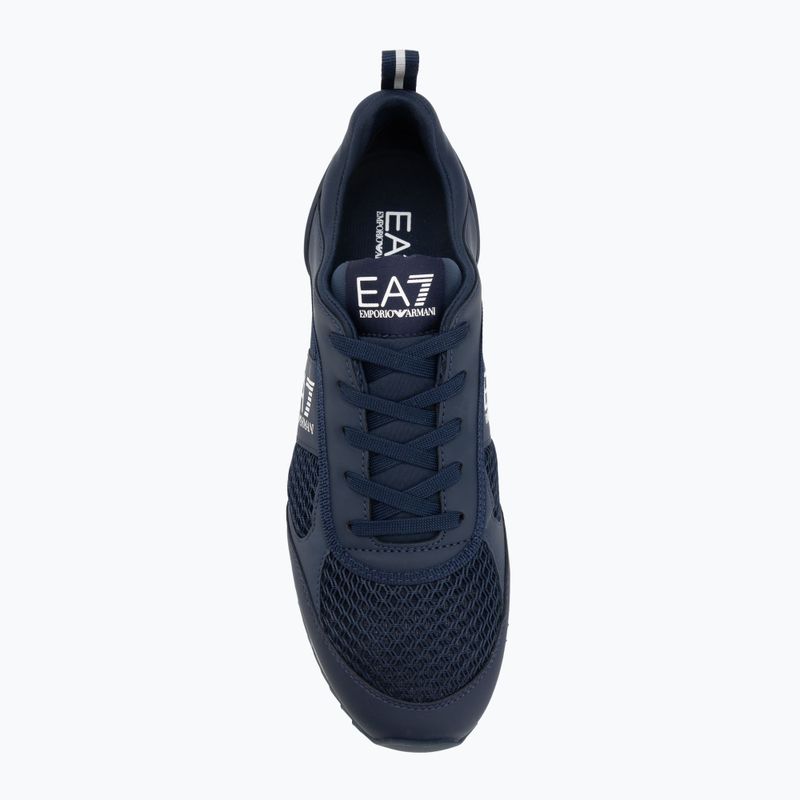 Buty EA7 Emporio Armani Black & White Laces navy/white 5