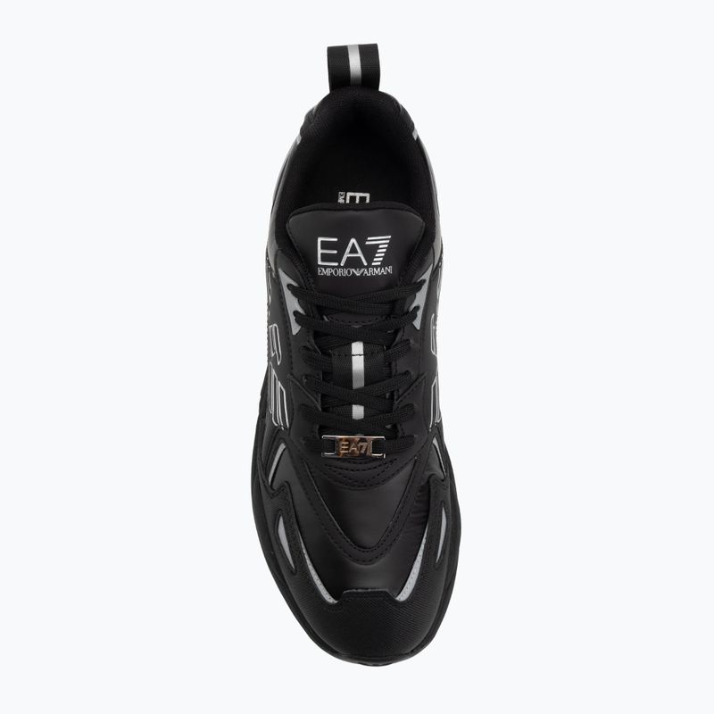 Buty EA7 Emporio Armani Ace Runner Special triple black/silver 5