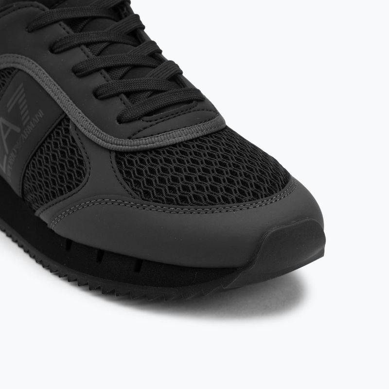 Buty EA7 Emporio Armani Black & White Laces black/asphalt 7