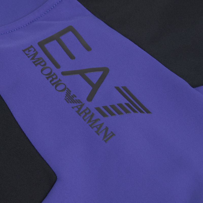 Bluza męska EA7 Emporio Armani Ski Kitzbuhel Power Stretch Colorblock T-Top Fz clematis blue 3