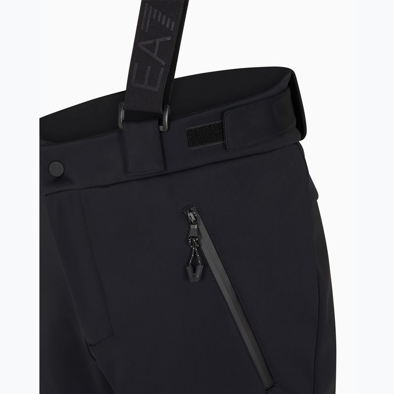 Spodnie narciarskie męskie EA7 Emporio Armani Ski Kitzbuhel Softshell black 3