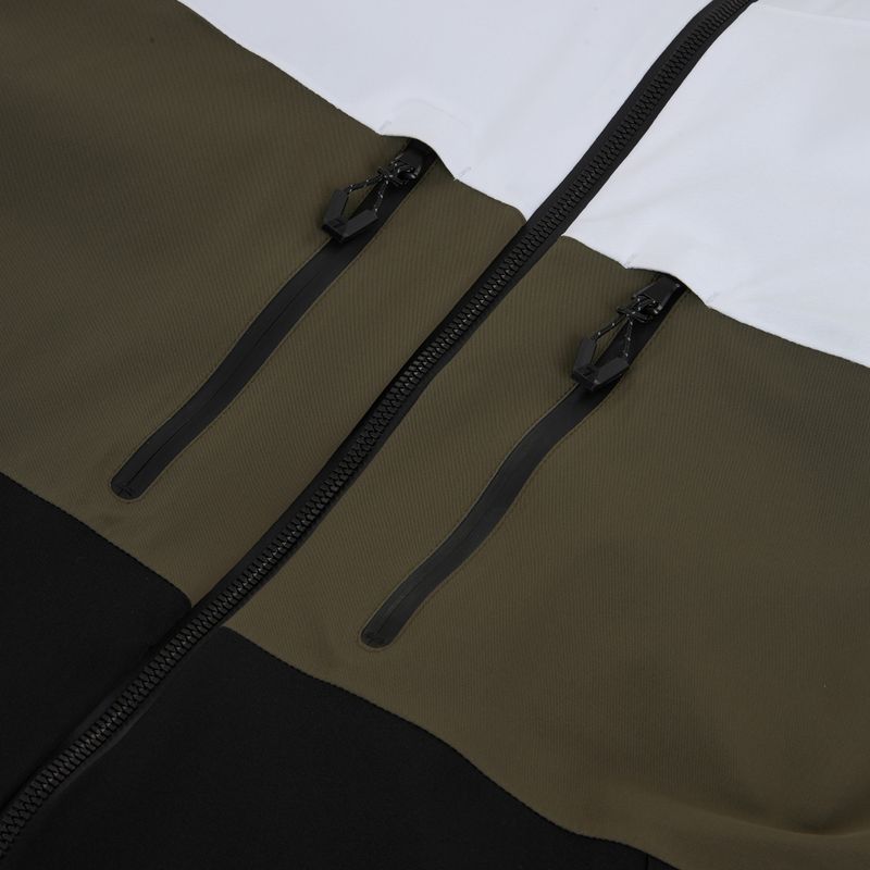 Kurtka narciarska męska EA7 Emporio Armani Ski Kitzbuhel Protectum7 Colorblock white/black/grape leaf 3