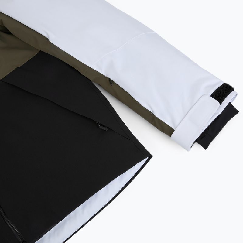 Kurtka narciarska męska EA7 Emporio Armani Ski Kitzbuhel Protectum7 Colorblock white/black/grape leaf 4