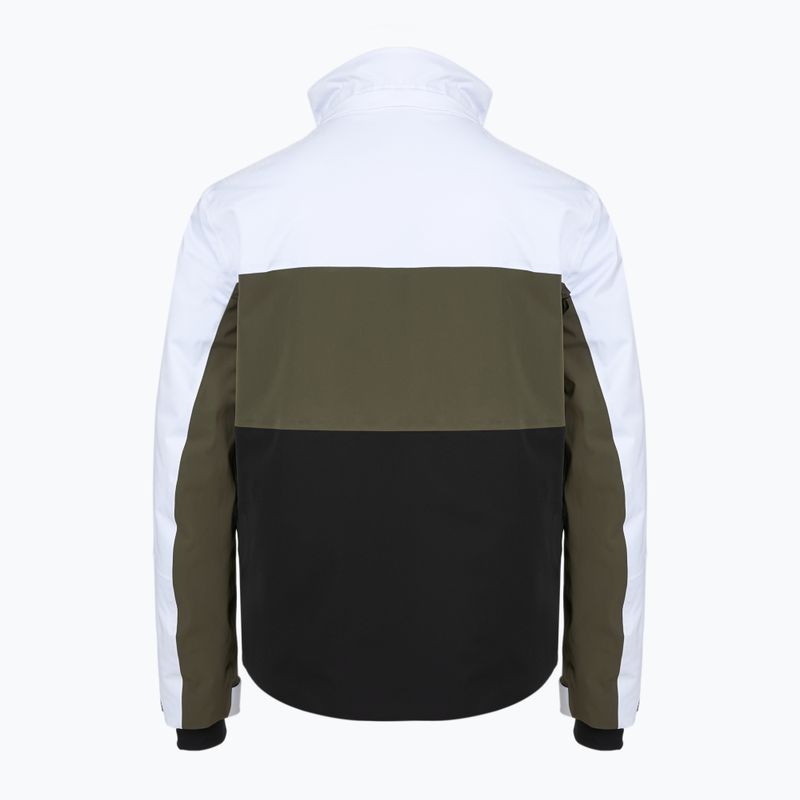 Kurtka narciarska męska EA7 Emporio Armani Ski Kitzbuhel Protectum7 Colorblock white/black/grape leaf 7