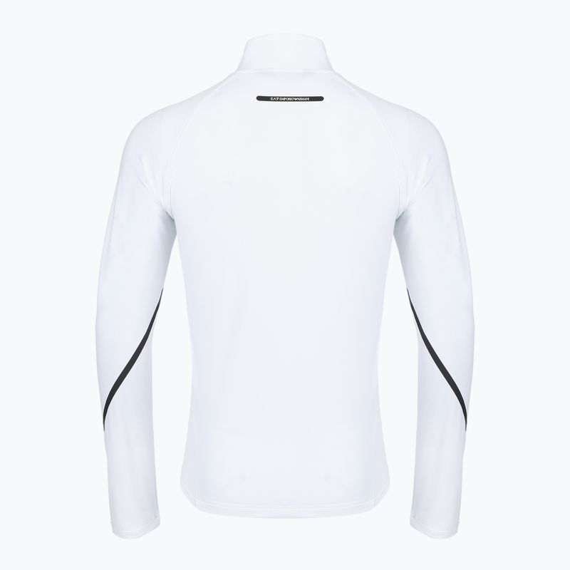 Bluza męska EA7 Emporio Armani Ski Cortina Powerstretch Fz white 2
