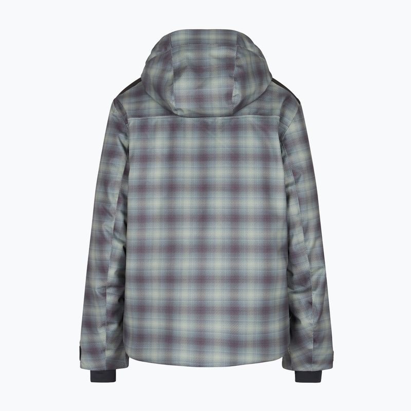 Kurtka narciarska męska EA7 Emporio Armani Ski St. Moritz Fashion fancy green check 2