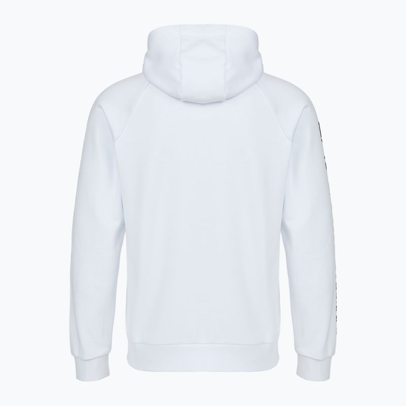 Bluza męska Emporio Armani EA7 Train Logo Series Extended Logo Hoodie Fz white/black 2