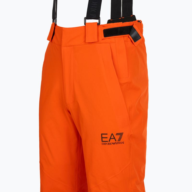 Spodnie narciarskie męskie EA7 Emporio Armani Ski Kitzbuhel Protectum7 flame 5