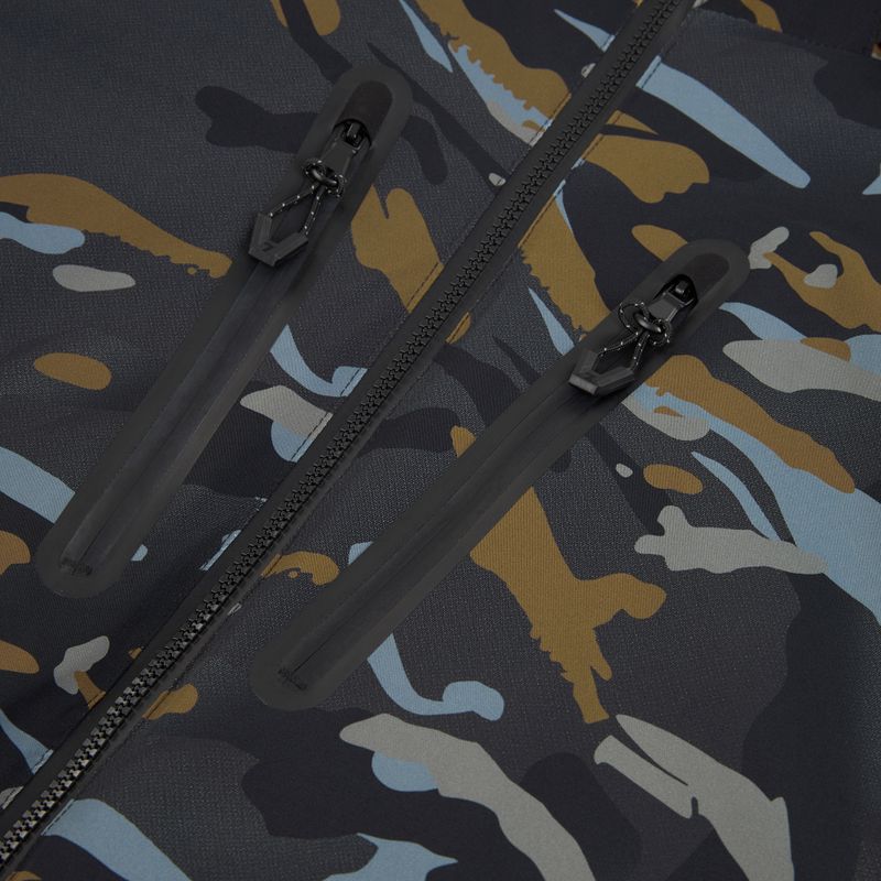 Kurtka narciarska męska EA7 Emporio Armani Ski Kitzbuhel Protectum7 Graphic brown camou 3