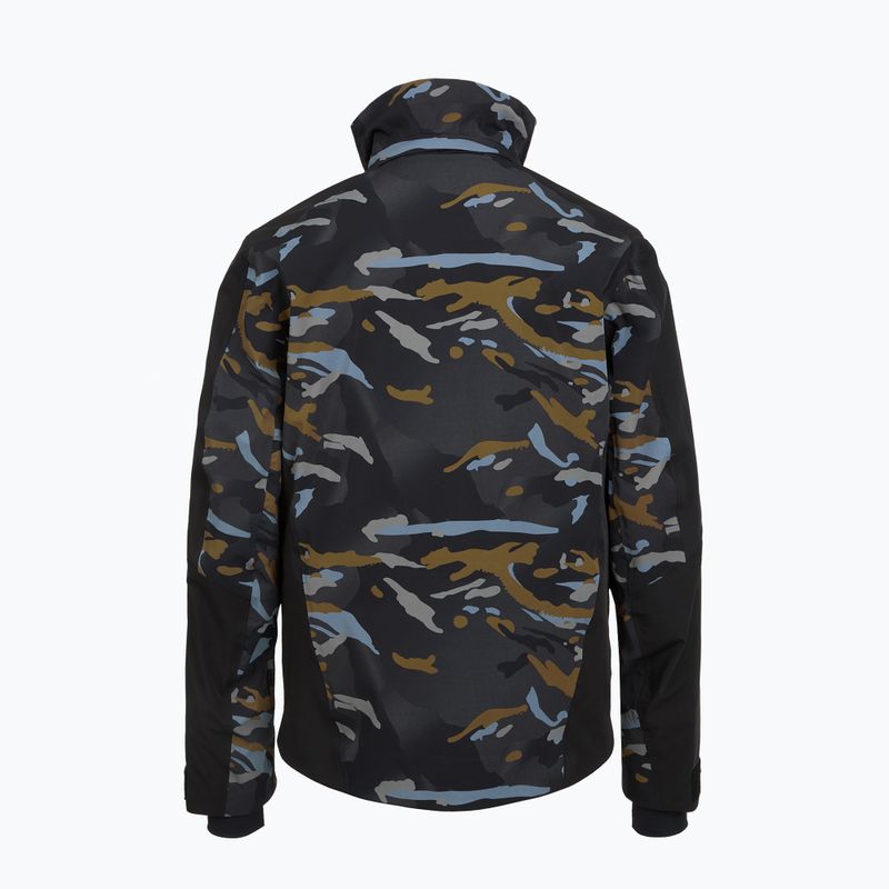 Kurtka narciarska męska EA7 Emporio Armani Ski Kitzbuhel Protectum7 Graphic brown camou 7