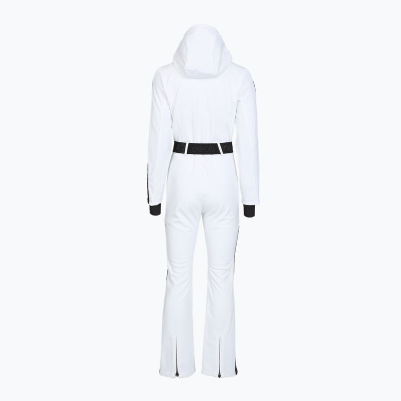 Kombinezon narciarski damski EA7 Emporio Armani Ski Kitzbuhel Softshell white 2