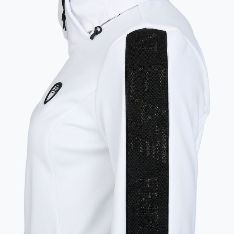 Kombinezon narciarski damski EA7 Emporio Armani Ski Kitzbuhel Softshell white 4