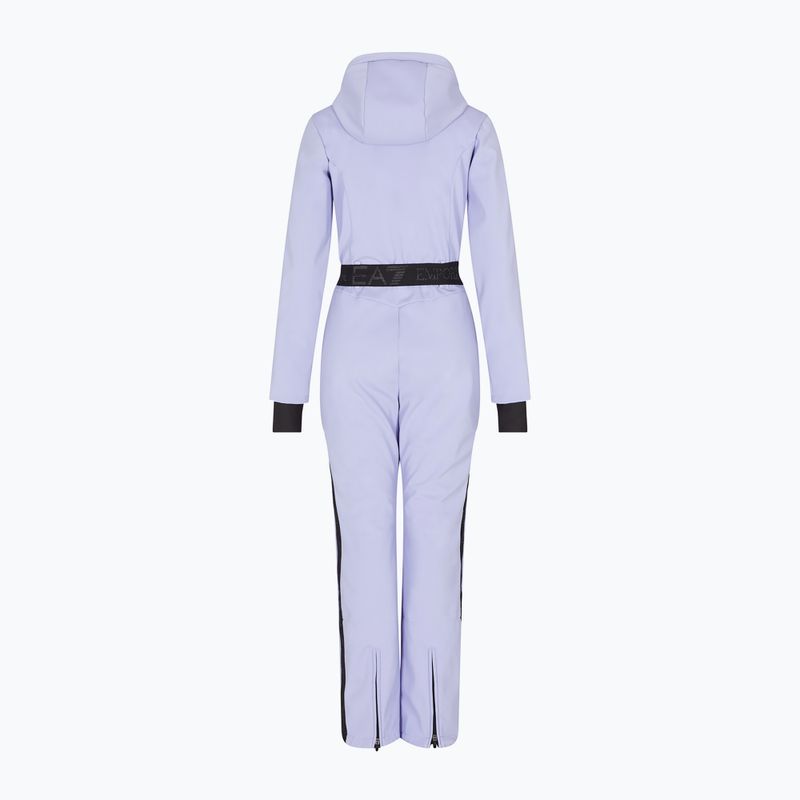 Kombinezon narciarski damski EA7 Emporio Armani Ski Kitzbuhel Softshell sweet lavender 2