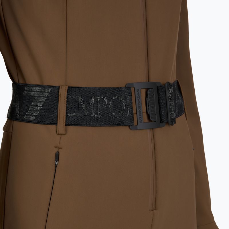 Kombinezon narciarski damski EA7 Emporio Armani Ski Kitzbuhel Softshell carafe 3