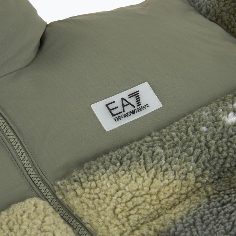 Kurtka damska EA7 Train Contemporary Sport Medium Padded fancy basil stellar 3