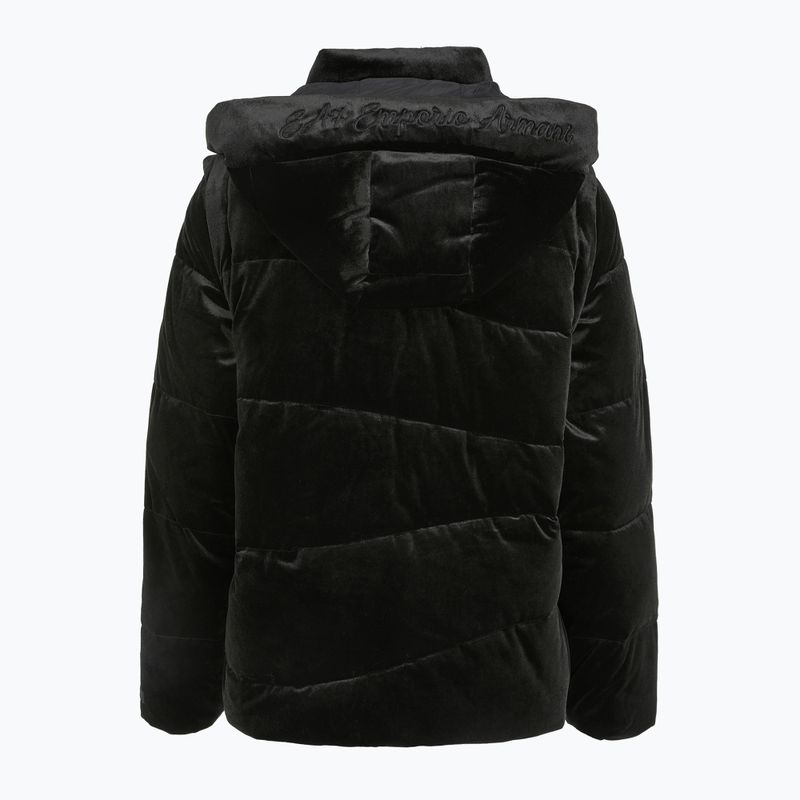 Kurtka damska EA7 Train Athletic Velour Extra Padded black 2