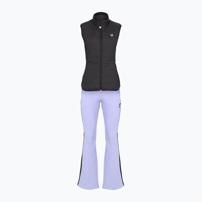 Komplet narciarski EA7 Emporio Armani Ski Kitzbuhel Softshell kurtka + spodnie + bezrękawnik sweet lavender 3