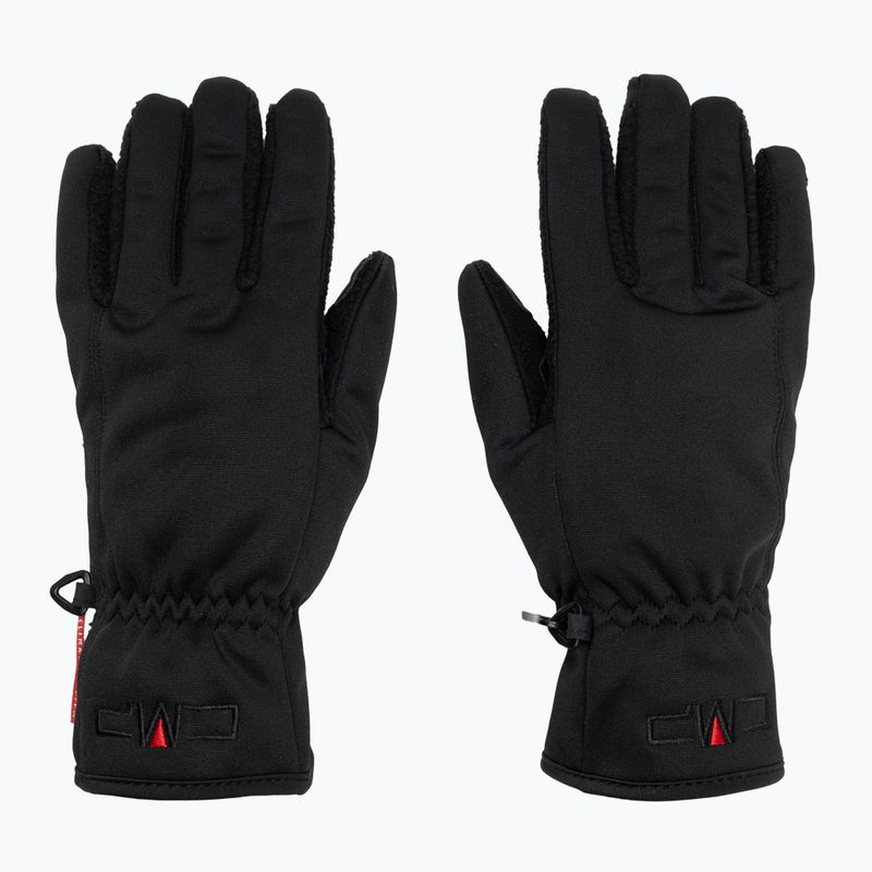 Rękawiczki męskie CMP 621107 Softshell nero 2