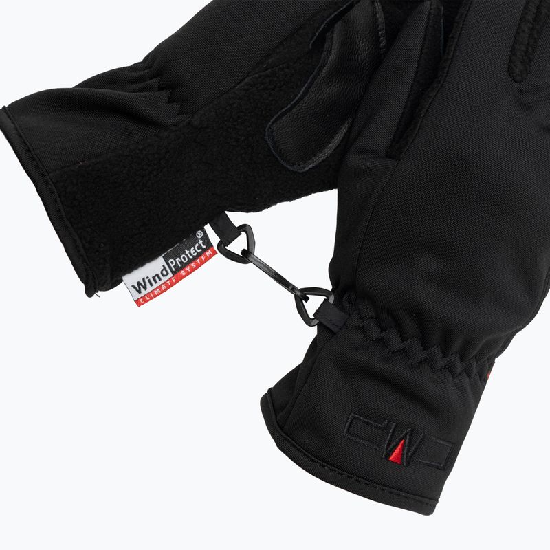 Rękawiczki męskie CMP 621107 Softshell nero 5