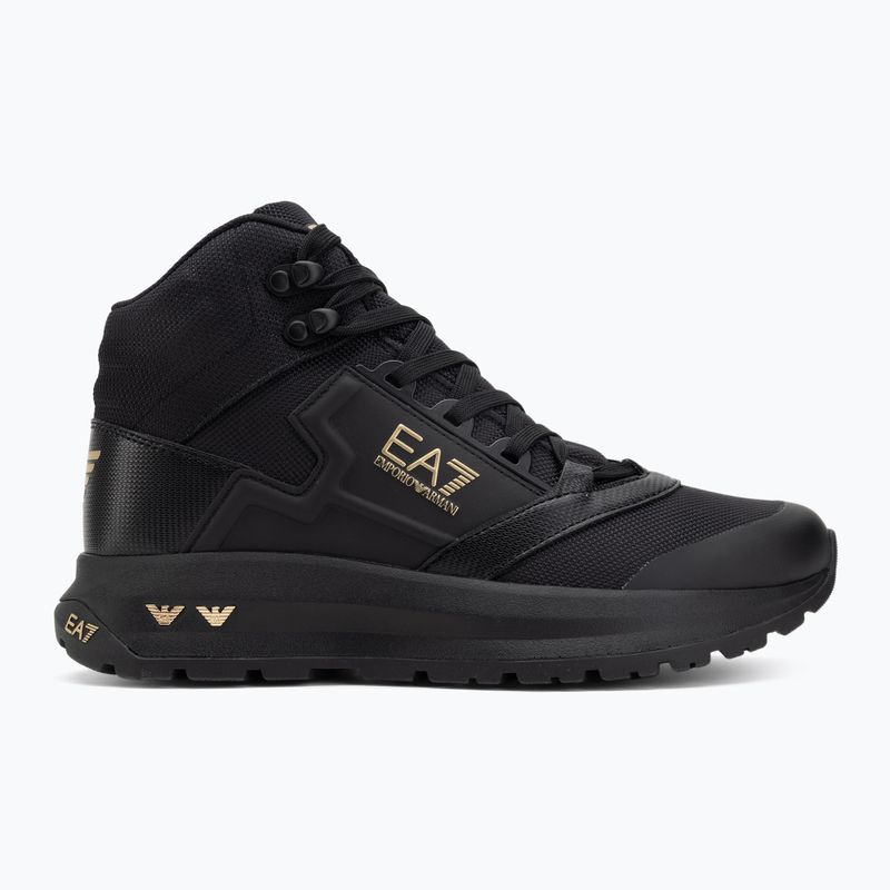 Buty EA7 Emporio Armani Ice Altura full black/gold 2