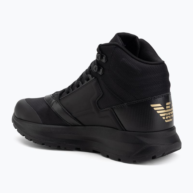Buty EA7 Emporio Armani Ice Altura full black/gold 3