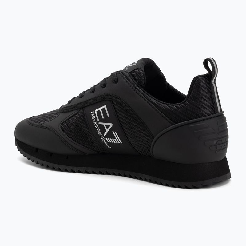 Buty EA7 Emporio Armani Black & White Carbon triple black/silver logo 3