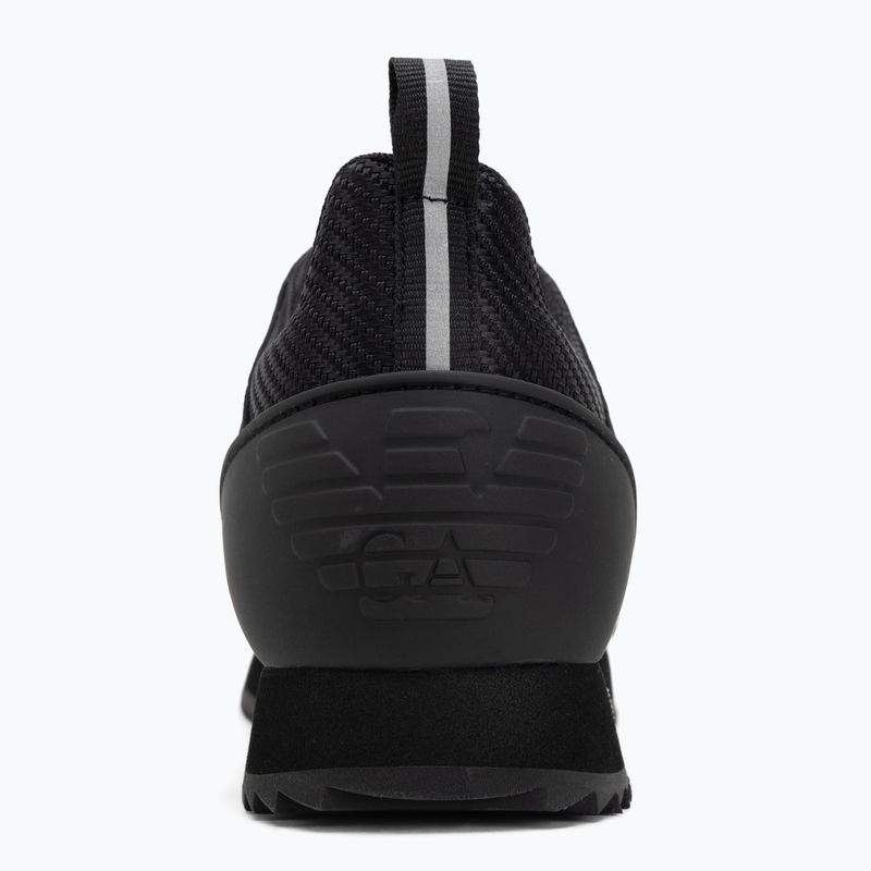 Buty EA7 Emporio Armani Black & White Carbon triple black/silver logo 6