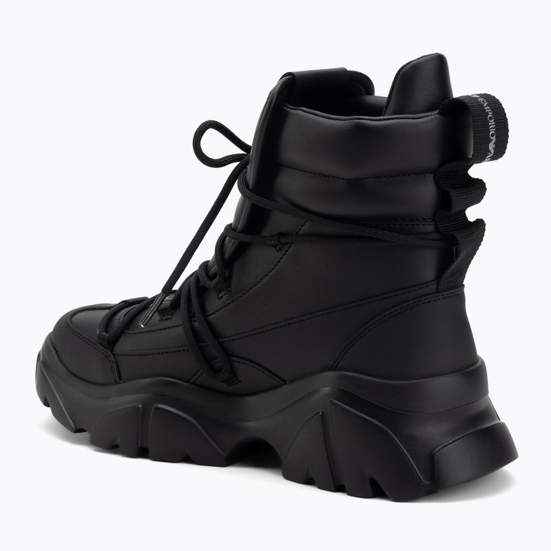 Trapery EA7 Emporio Armani Boot Flakes full black 3