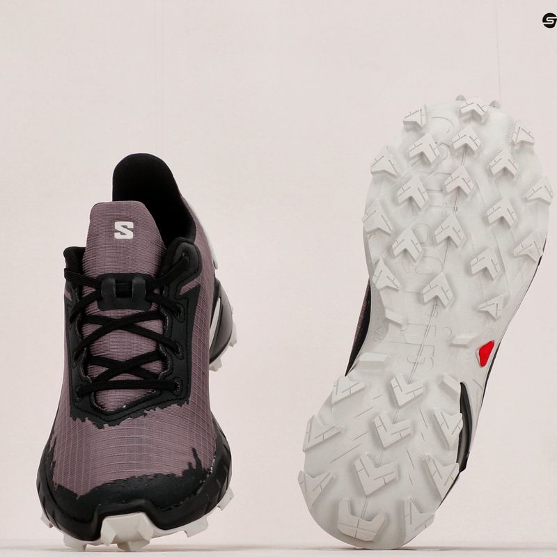 Buty do biegania damskie Salomon Alphacross 4 moonscape/black/lunr 20