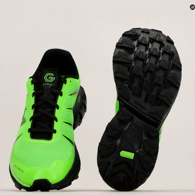 Buty do biegania męskie Inov-8 Trailfly Ultra G300 Max green/black 14