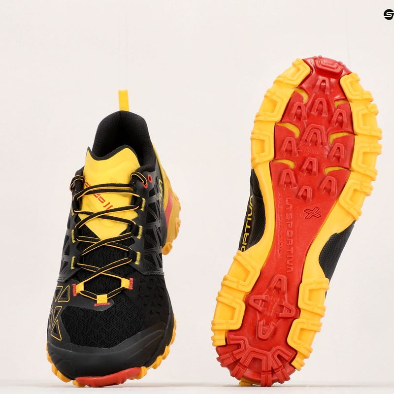 Buty do biegania męskie La Sportiva Bushido II black/yellow 19