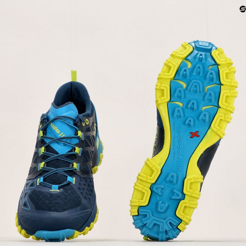Buty do biegania męskie La Sportiva Bushido II opal/apple green 19