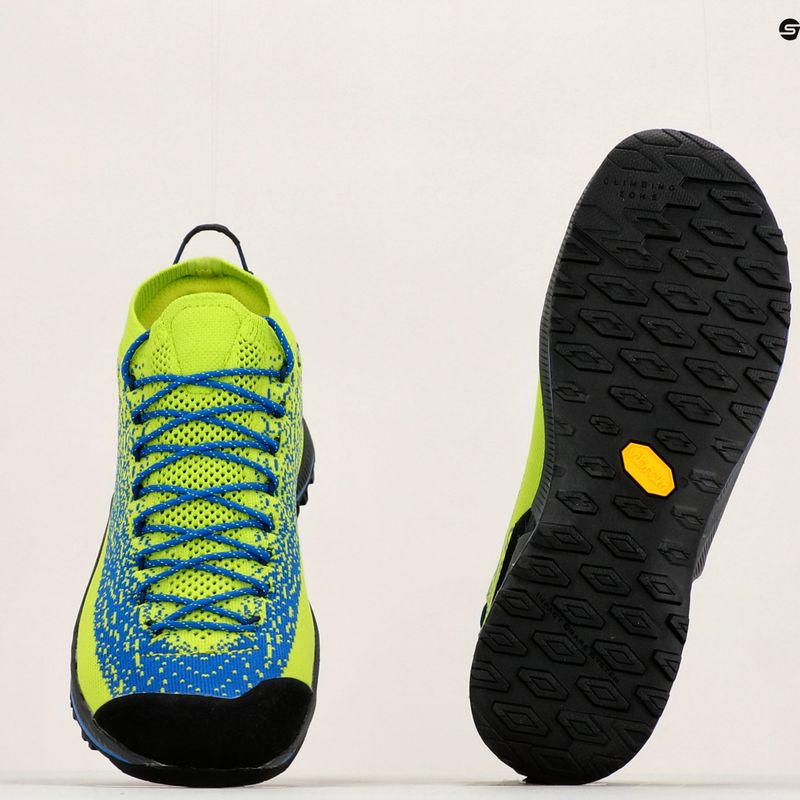 Buty podejściowe męskie La Sportiva TX2 Evo lime punch/electric blue 19