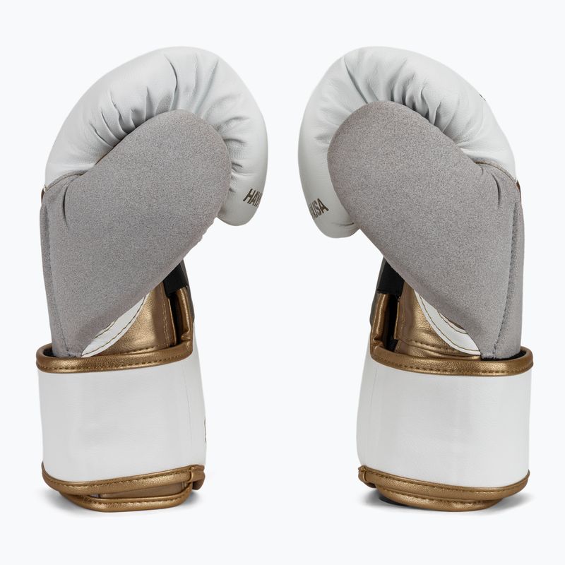 Rękawice bokserskie Hayabusa T3 white/gold 4