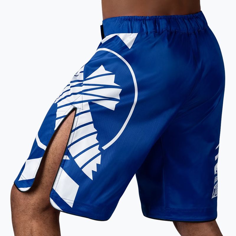 Spodenki treningowe Hayabusa Icon Fight blue/white 3