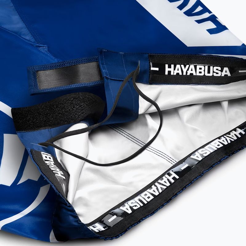 Spodenki treningowe Hayabusa Icon Fight blue/white 6