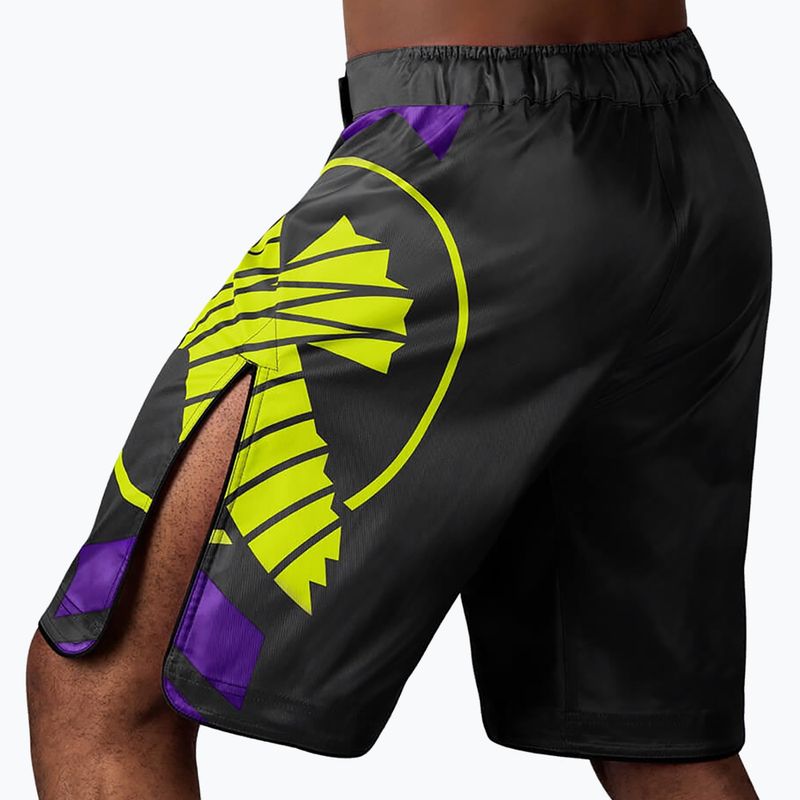 Spodenki treningowe Hayabusa Icon Fight black/yellow 4