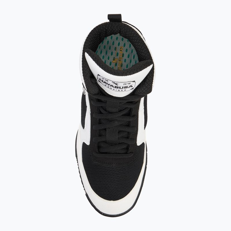 Buty bokserskie męskie Hayabusa Pro Boxing black white 5
