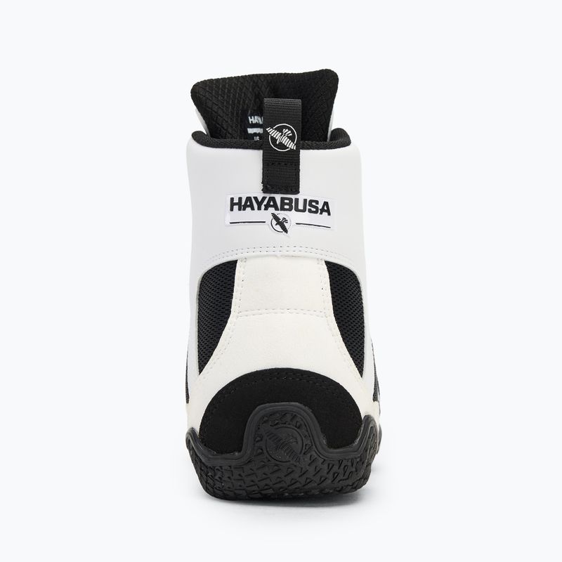 Buty bokserskie męskie Hayabusa Pro Boxing black white 6