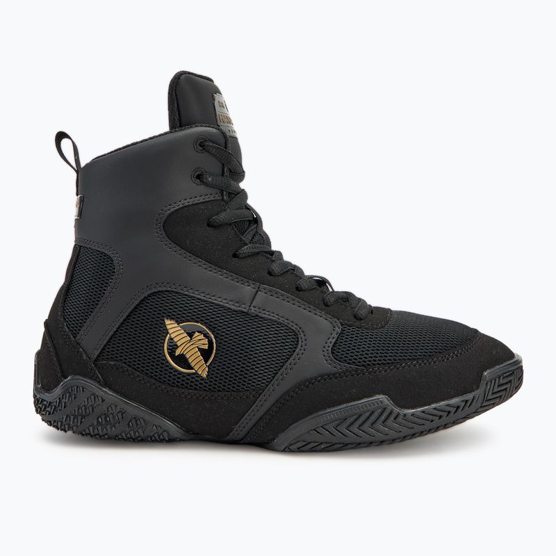 Buty bokserskie męskie Hayabusa Pro Boxing black 2