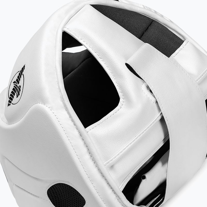 Kask bokserski Hayabusa T3 Headgear white/black 4
