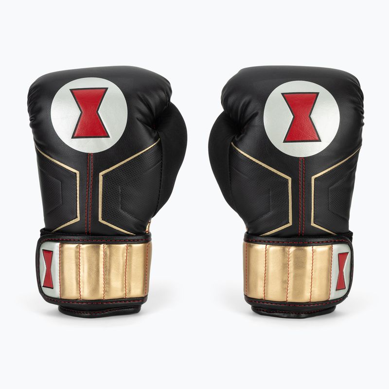Rękawice bokserskie Hayabusa Marvel's Black Widow black/red 2