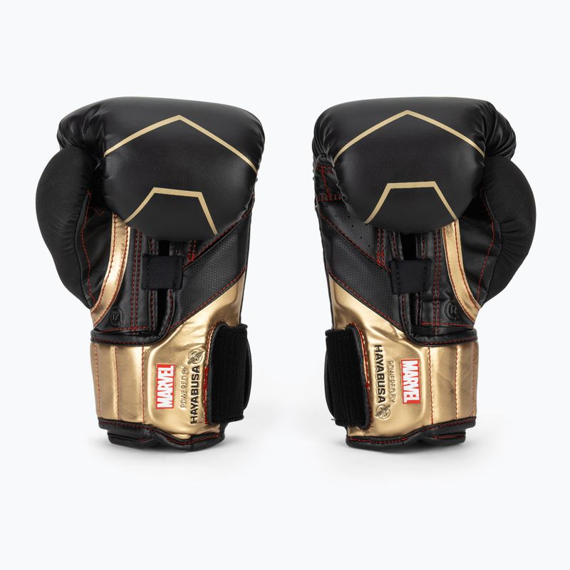 Rękawice bokserskie Hayabusa Marvel's Black Widow black/red 3