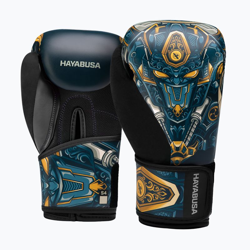 Rękawice bokserskie dziecięce Hayabusa Hayabusa S4 Youth Epic blue robot