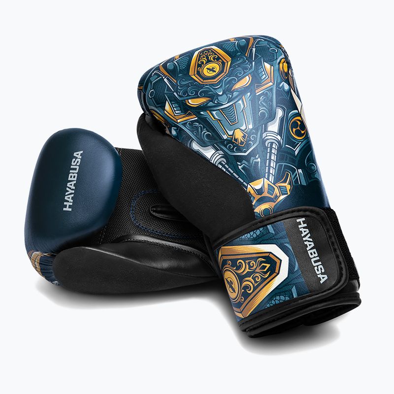 Rękawice bokserskie dziecięce Hayabusa Hayabusa S4 Youth Epic blue robot 2