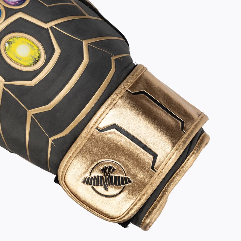 Rękawice bokserskie Hayabusa Marvel's Thanos gold/black 7